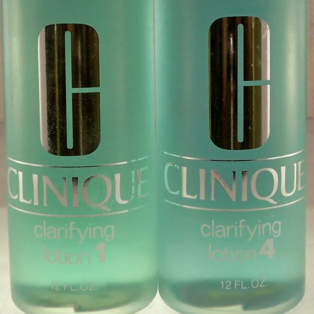 Clinique Clarifying Lotion 1, 4, 12oz each